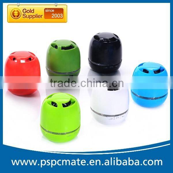 Portable Mini Handfree MP3 bluetooth wireless speaker with led light