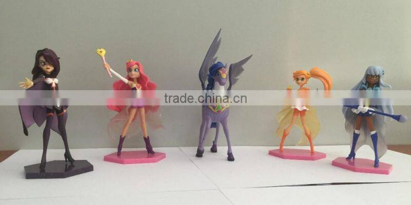 Lolirock Girls/High quality Cartoon girl figure/PVC figure for kids