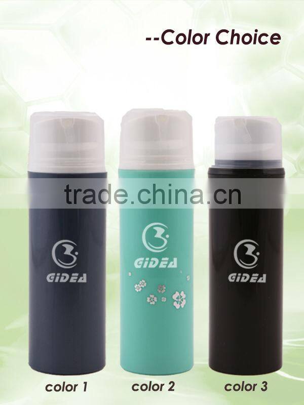 50ml 100ml 120ml White PP Airless Cosmetic Pump Bottle