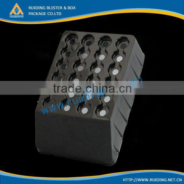 packaging tube with plastic lid