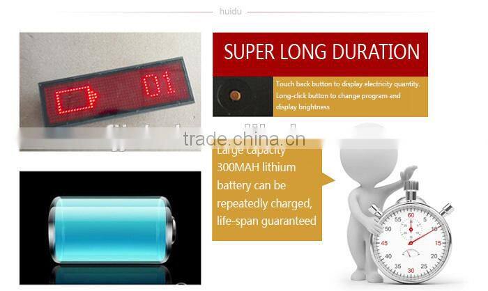 Programmable LED Badge, LED Sign Tag, LED Moving Badge