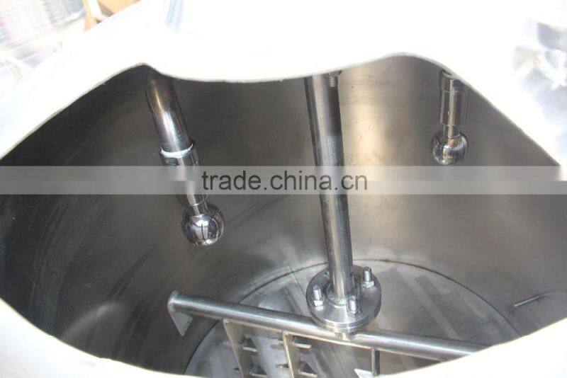 Beer brewery mash tun 500l red copper brew kettle for sale