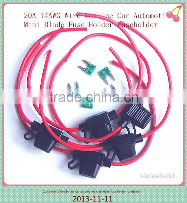 standard auto waterproof inline blade fuse holder