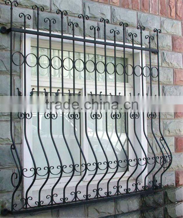 Top-selling hot dip galvanized iron window fence