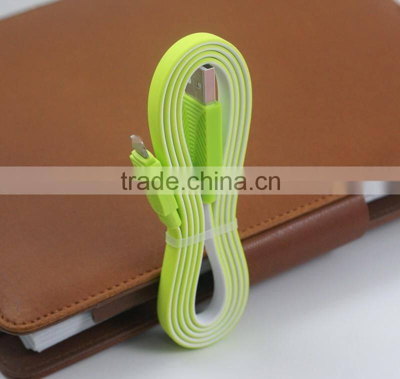 1M ABS Injection shell TPE lines USB Data&Sync Charger Cable For Android iPhone