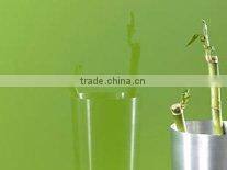 China factory 3mm French Green water-resistant Lacquered glass