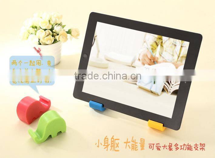 hot sale decorative silicone funny cell phone holder for desk