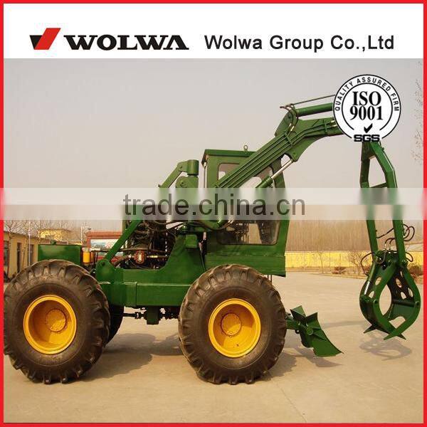 2015 HOT! 4*4 wheel hydraulic sugarcane loader excavator with grab for sale