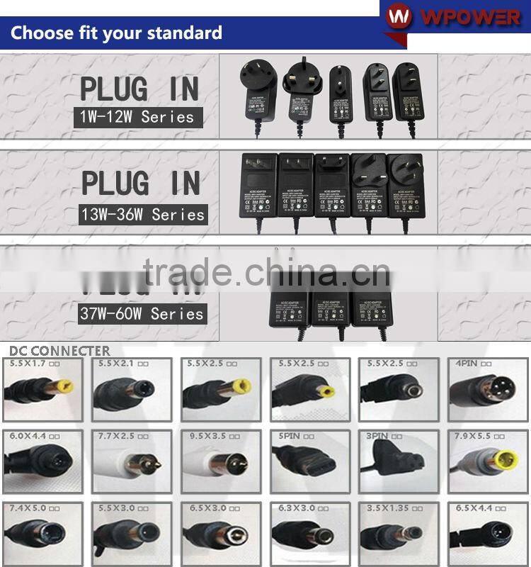 ac adapter 12v 1a CE, UL,C-TICK, KC,PSE Approval 12v 1a ac dc adapter