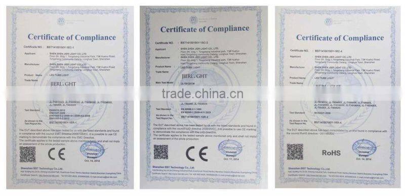 JIER LIGHT 1.2m led tube lighting fixture for wholesales