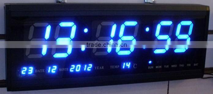3" Large led hospital clock, school clock, station clock