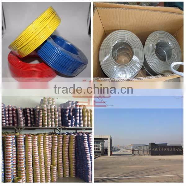 copper conductor energy cable, twin and earth 2.5mm2 PVC Wire