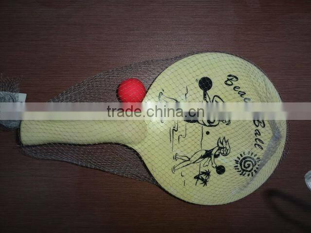 2013 Hot Sell Wooden Beach Racket