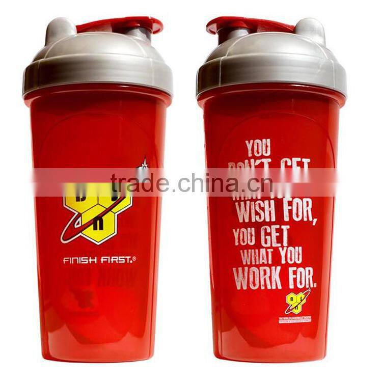 JoyShaker Custom Logo Nutrition BPA free Protein Shaker Bottle/Shaker Cup