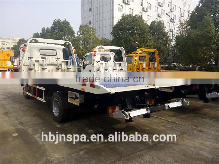 NEW PRODUCT medium sized vehicle HOWO flatbed tow truck