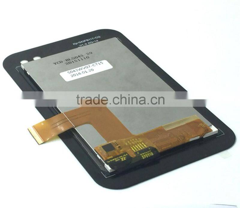 4.3 inch RGB interface TFT LCD, lcd panel with capacitive for medical device