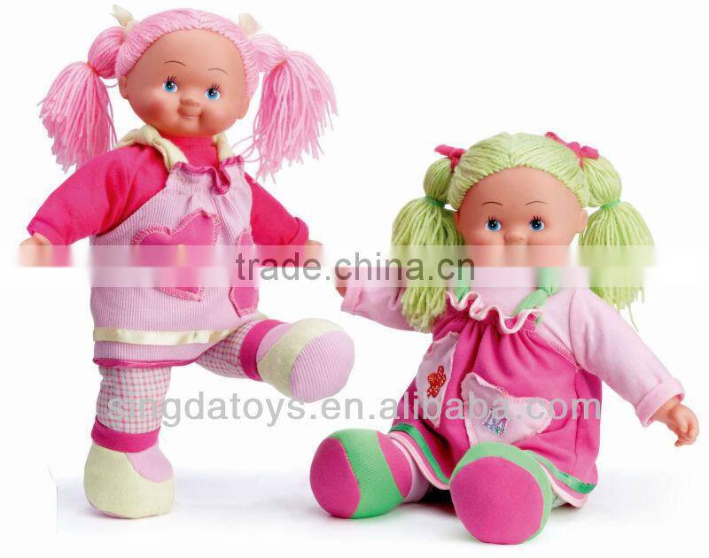 HOT SELLING ! 2014 New Design B079 B/O Baby Fashion Doll
