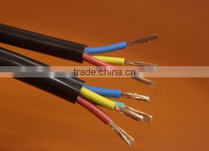 Rubber Insulated Copper Rubber Jacket Flexible Marine Cable
