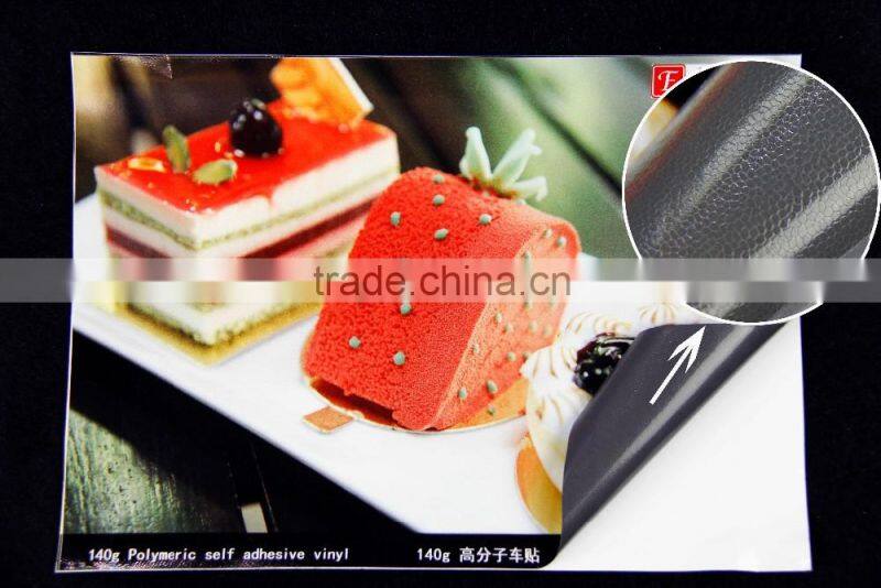 140g printable transparent pvc vinyl film