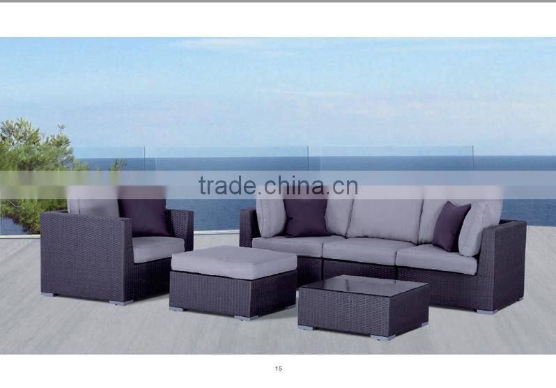 2016 wicker outdoor furniture rattan cube garden furniture