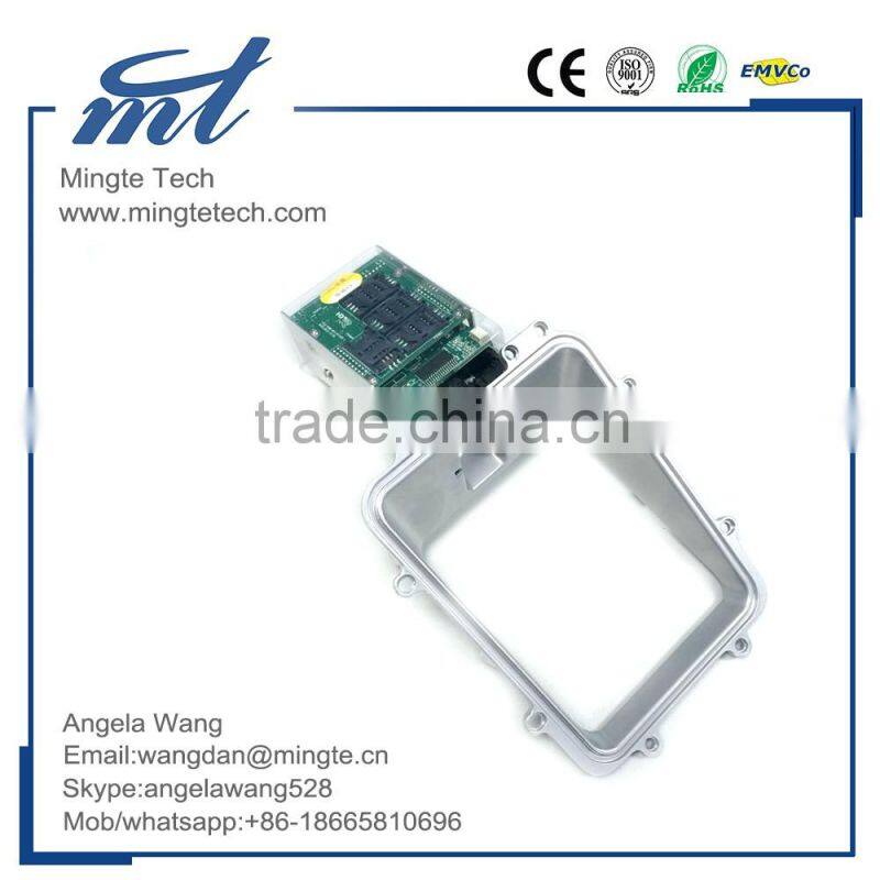 Automatic card lock & eject smart manual insertion IC/RFID card reader writer