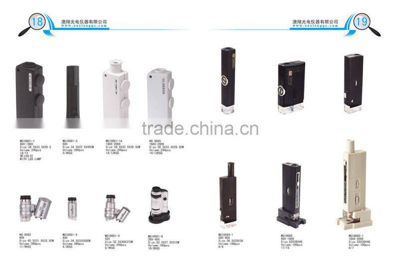 MG10084 30x Zoom Power LED Illuminated Mini Pocket Microscope