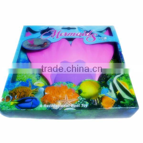 sea-maid swimming fins for kids,fish shape swim flippers