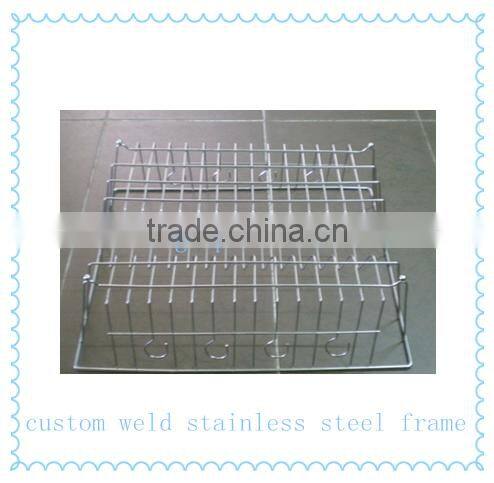 made in shenzhen custom welding stainless steel tube,stainless steel frame welding