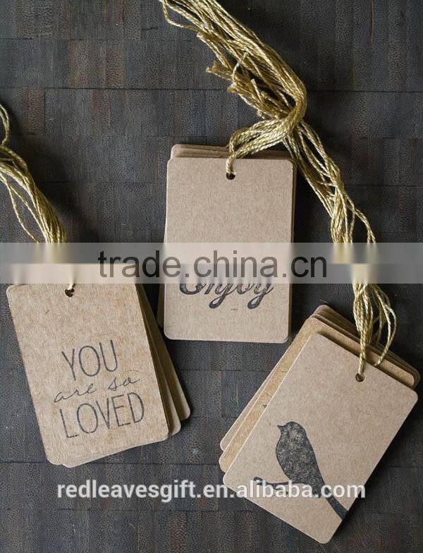 China factory supply cheap paper hotel key tags wholesale