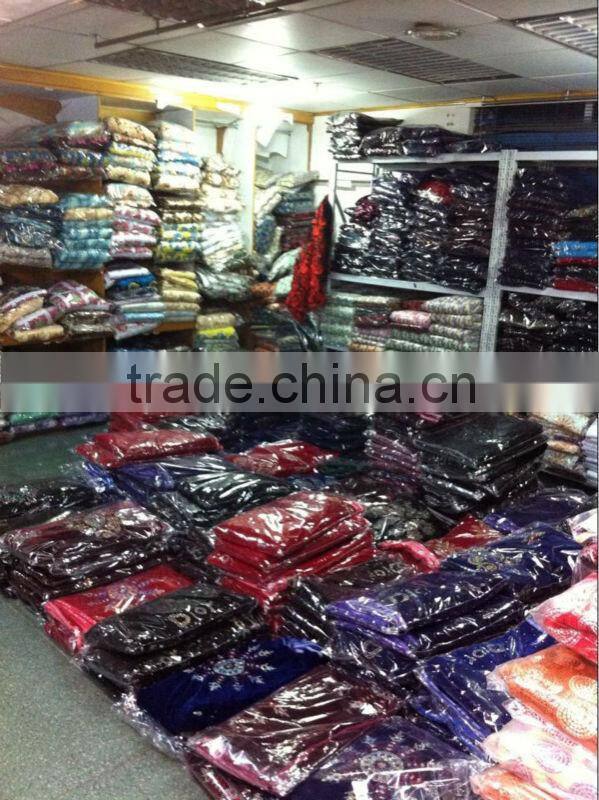 2014 hot sell high quality african velvet lace fabric