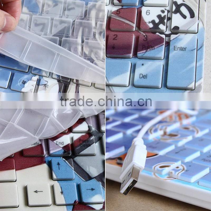 2016 newest customize printing computer keyboard