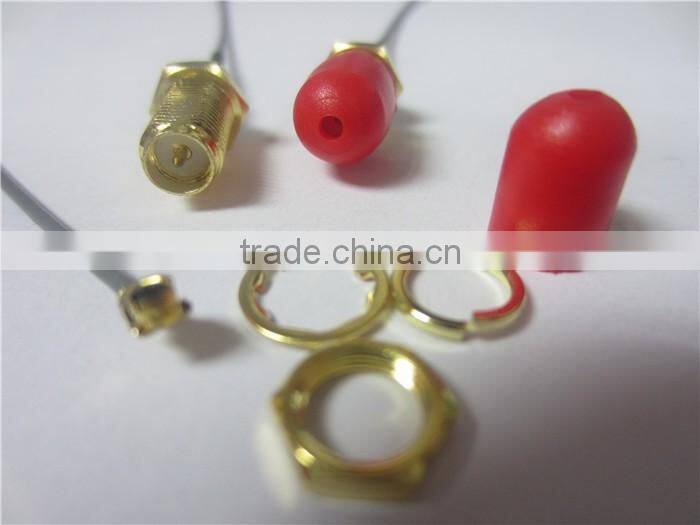 10cm Mini U.FL / IPEX to RP-SMA Antenna WiFi Wireless WAN Pigtail Cable IPX Bulkhead