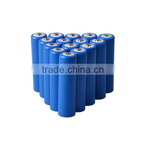 Cheap prcie rechargeable li-ion battery 3.7v 2000mah 18650 cylindrical battery for LED flashlight