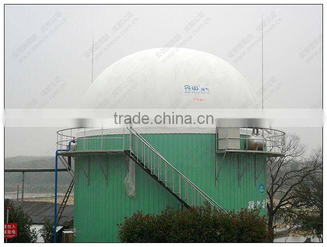 Dual Membrane Biogas Storage Equipment & Easy Installation