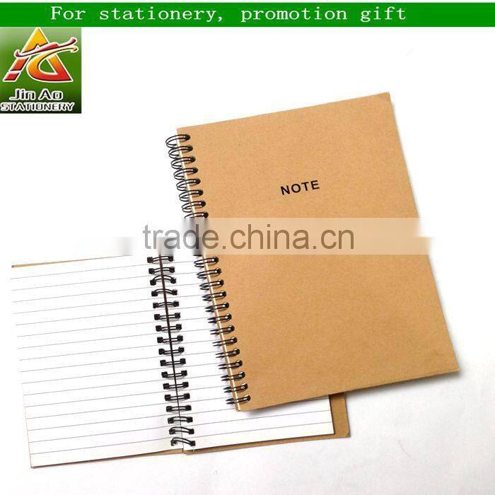 A5 Hard Cover Spiral Notebook