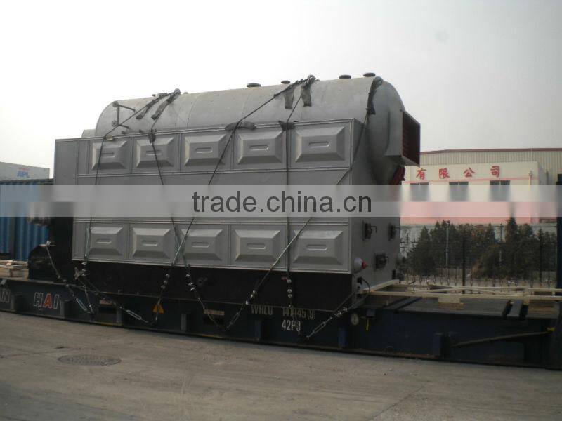 Fire tube single drum coal fired steam boiler