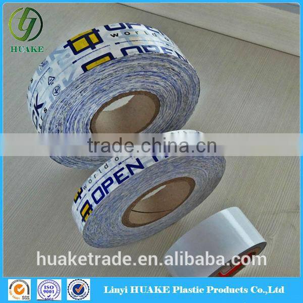 Black And White Self Adhesion Film For Plastic Surface