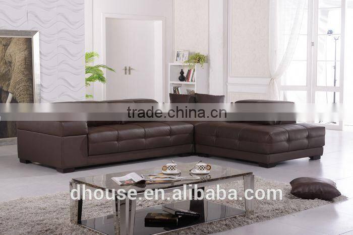 Modern Leather Corner Sofa DH1088