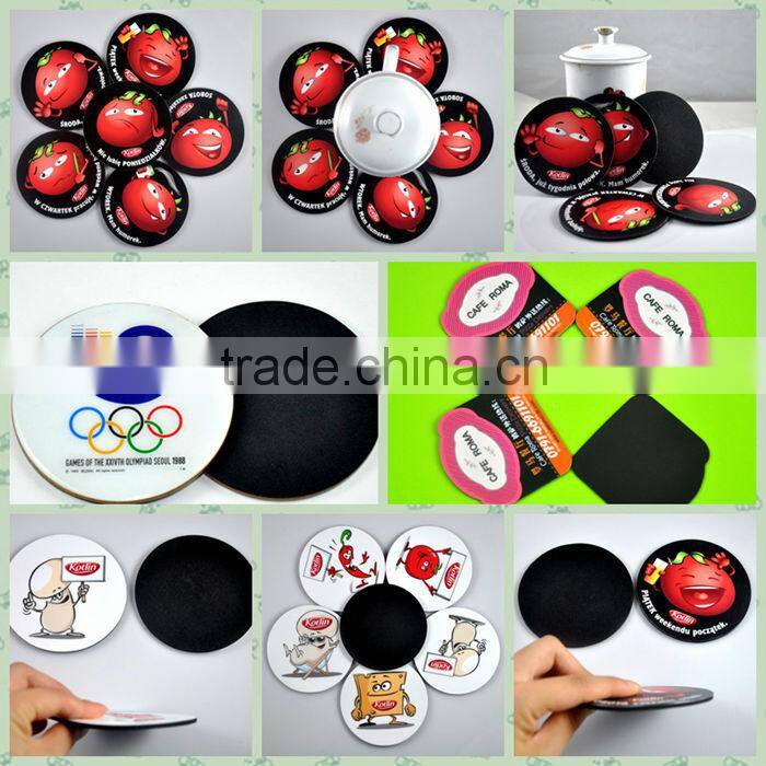 Wholesale price favorable personality customized marble coasters