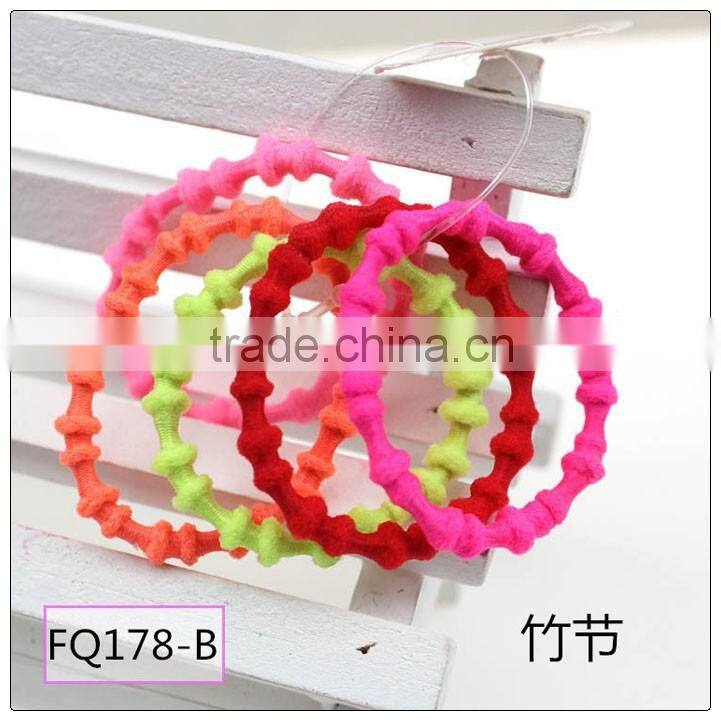 Kid's elastic hair bands, ponytail holders