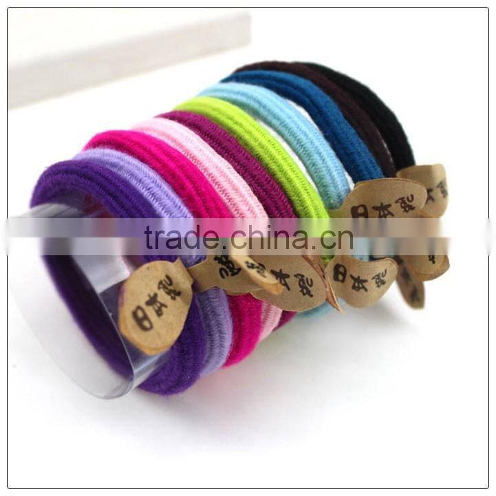 Hot sale glitter elastic hair bands for women