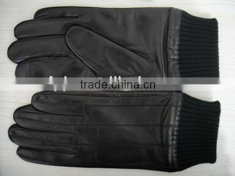 Leather Touch Screen Gloves For Men