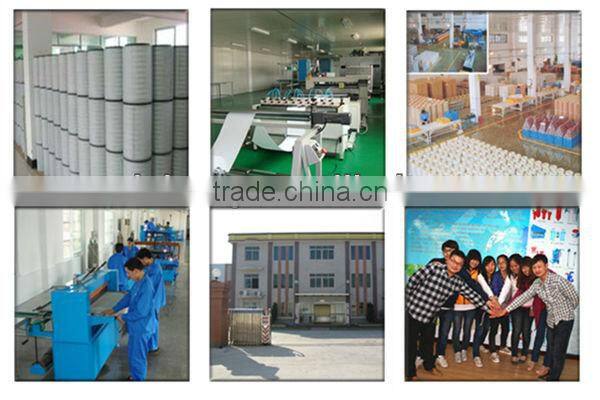 candle filter for polymer melt