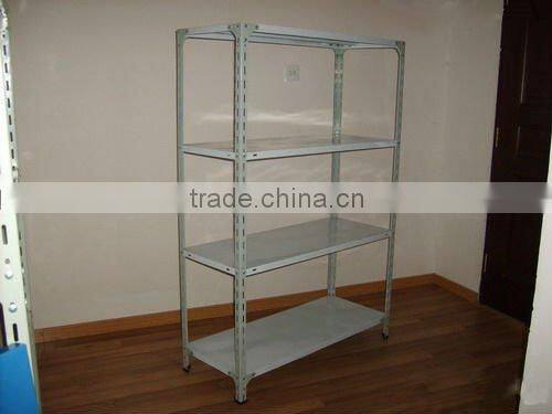 angle steel shelf