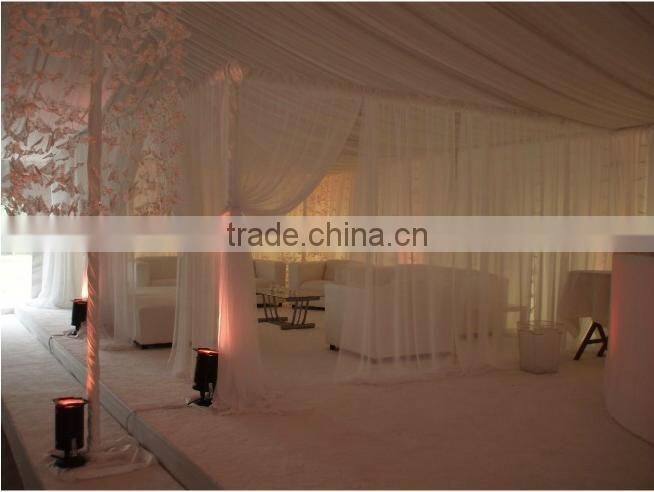 wedding reception drapery portable pipe and drape