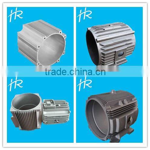 Multifunctional anodizing extruded aluminum motor shell