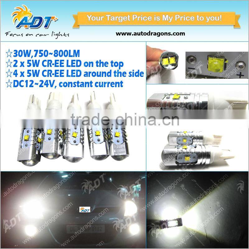 T10 T15 H1 H3 880 881 30w led bulbs