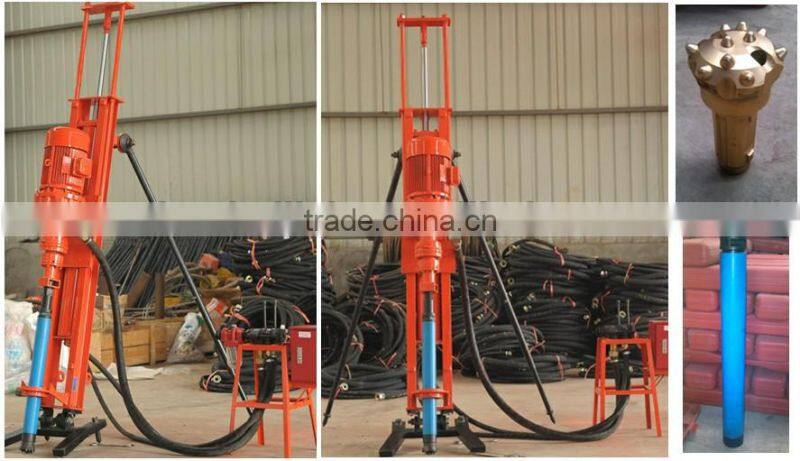 SKB120-5.5 electric DTH soil testing drilling rig