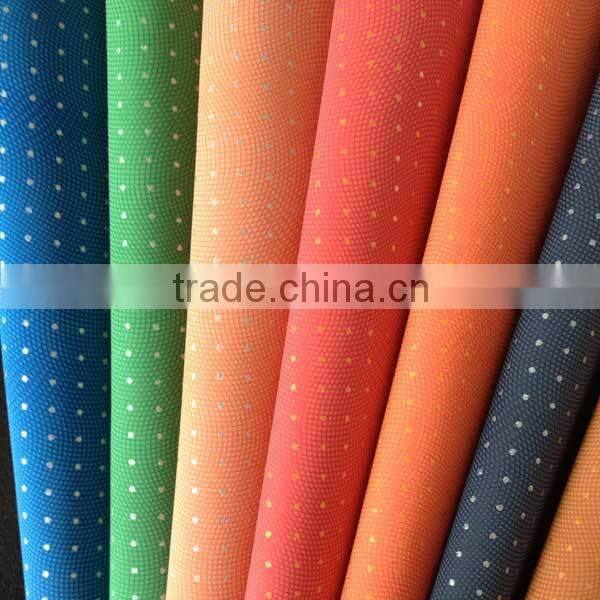 fashion shoe making material textile and leather fabric for making shoes