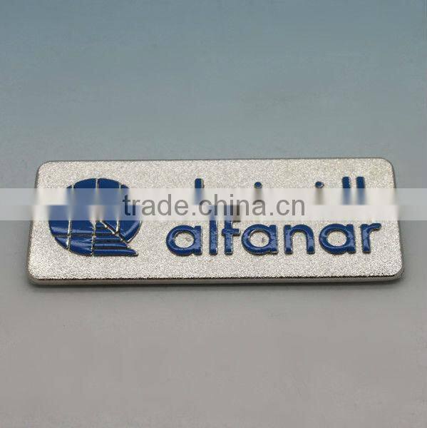 personalised small decorative metal plates for door,bag/street sign plate